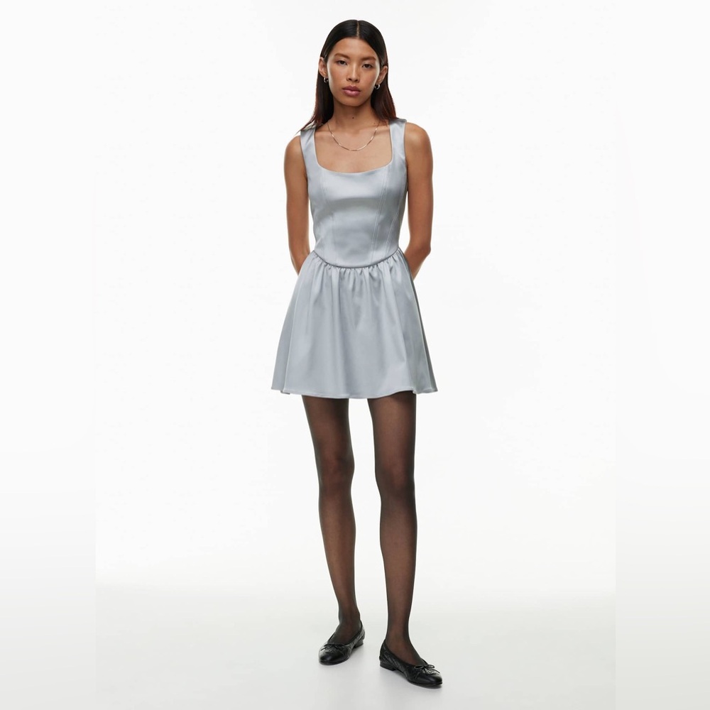 SUNDAY BEST SEPTOR SATIN DRESS